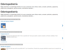 Tablet Screenshot of odontopaido.blogspot.com