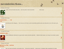 Tablet Screenshot of mevsimlerdenroma.blogspot.com