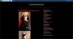 Desktop Screenshot of lenanezenceva.blogspot.com