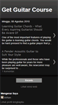 Mobile Screenshot of getguitarcourse.blogspot.com