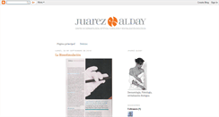 Desktop Screenshot of juarezalday.blogspot.com