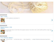 Tablet Screenshot of crochetgourmet.blogspot.com