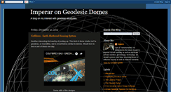 Desktop Screenshot of imperargeodesic.blogspot.com