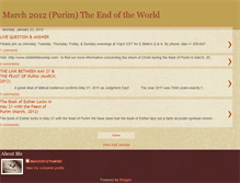 Tablet Screenshot of march2012theendoftheworld.blogspot.com