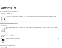 Tablet Screenshot of ecommerce-101.blogspot.com