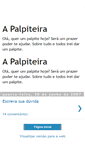 Mobile Screenshot of apalpiteira.blogspot.com