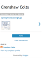 Mobile Screenshot of crenshawcolts.blogspot.com
