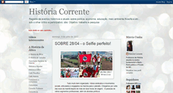 Desktop Screenshot of historiacorrente.blogspot.com