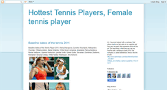 Desktop Screenshot of hottesttennisplayers.blogspot.com