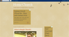 Desktop Screenshot of ahomechurch.blogspot.com