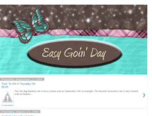 Tablet Screenshot of easygoinday.blogspot.com