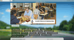 Desktop Screenshot of escacsbadalona.blogspot.com