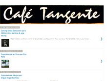 Tablet Screenshot of cafetangente.blogspot.com