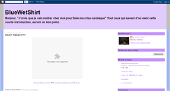Desktop Screenshot of bluewetshirt.blogspot.com