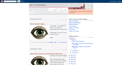 Desktop Screenshot of eyeonindianapolis.blogspot.com