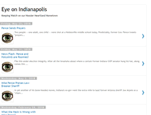 Tablet Screenshot of eyeonindianapolis.blogspot.com