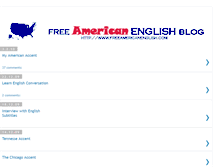 Tablet Screenshot of freeamericanenglishblog.blogspot.com