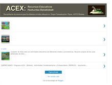 Tablet Screenshot of educacex.blogspot.com