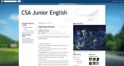 Desktop Screenshot of csajuniorenglish.blogspot.com