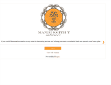Tablet Screenshot of mandismithtinteriors.blogspot.com