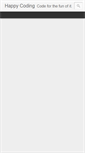 Mobile Screenshot of codingjoy.blogspot.com