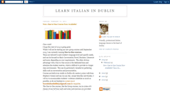 Desktop Screenshot of learnitaliandublin.blogspot.com