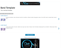 Tablet Screenshot of bondtemplate.blogspot.com