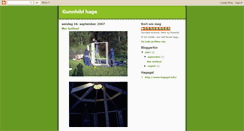 Desktop Screenshot of gunnhildshage.blogspot.com