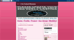 Desktop Screenshot of a2zdiseases.blogspot.com