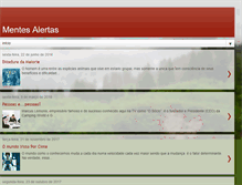 Tablet Screenshot of mentesatentas.blogspot.com