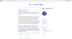 Desktop Screenshot of dezmais-topten.blogspot.com