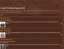 Tablet Screenshot of louisvuittonbagsearch.blogspot.com