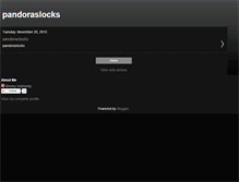 Tablet Screenshot of pandoraslocks.blogspot.com