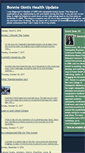Mobile Screenshot of bonniegintishealth.blogspot.com