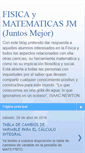 Mobile Screenshot of fisicajm.blogspot.com