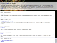 Tablet Screenshot of mateconamigas.blogspot.com