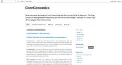 Desktop Screenshot of core-genomics.blogspot.com