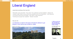 Desktop Screenshot of liberalengland.blogspot.com