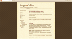 Desktop Screenshot of eragon-online.blogspot.com