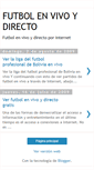 Mobile Screenshot of futbolendirectogratis.blogspot.com