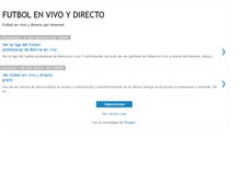 Tablet Screenshot of futbolendirectogratis.blogspot.com