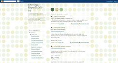 Desktop Screenshot of crossing-republik.blogspot.com