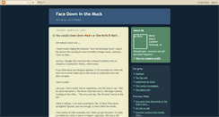 Desktop Screenshot of facedowninthemuck.blogspot.com