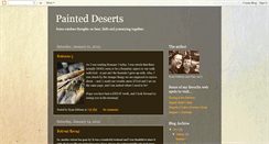 Desktop Screenshot of painteddeserts.blogspot.com