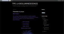 Desktop Screenshot of labioluminescence.blogspot.com