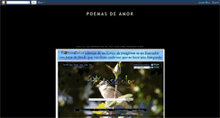 Desktop Screenshot of deamorpoemas.blogspot.com