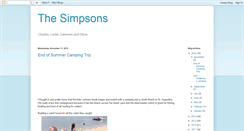 Desktop Screenshot of clsimpsonfamily.blogspot.com