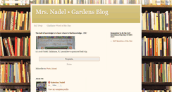 Desktop Screenshot of nadelgardens.blogspot.com