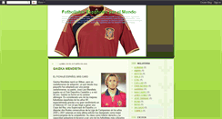 Desktop Screenshot of futbolistasporelmundo.blogspot.com
