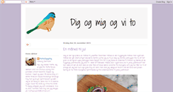 Desktop Screenshot of mette-digogmig.blogspot.com